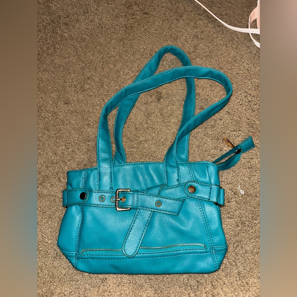 Stylish Blue Women's Handbag